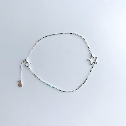 Star Box Chain Anklet